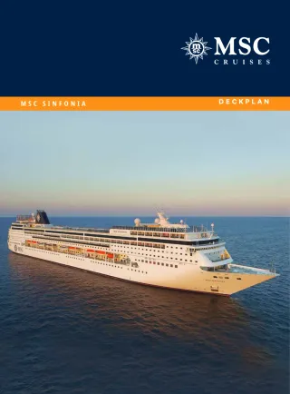Msc Cruises Msc Sinfonia Deck Plan