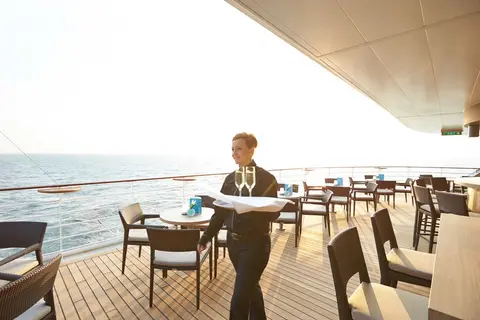 At Sea