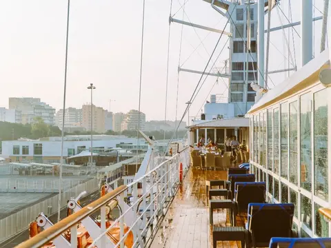 At Sea