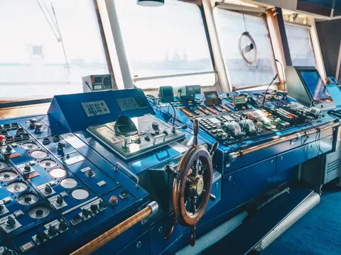 At Sea
