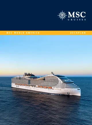 Msc World America   Deck Plan
