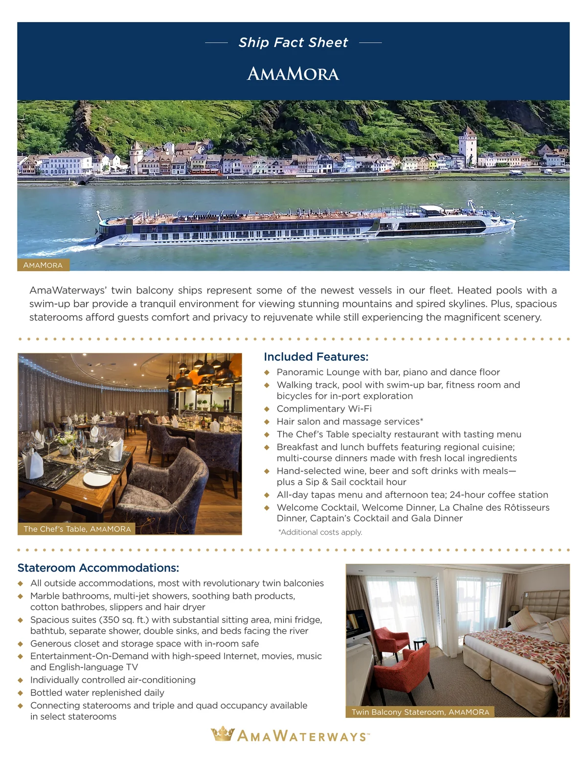 Ama Waterways Ama Mora   Factsheet