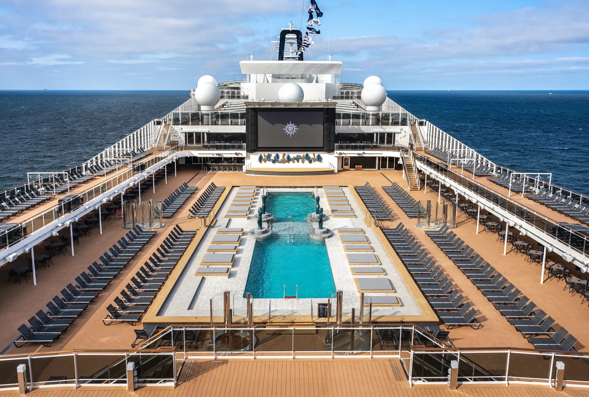 MSC Euribia 泳池 2