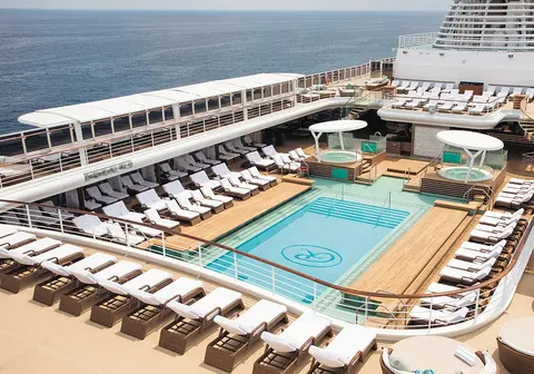 Cruising the Pacific Ocean