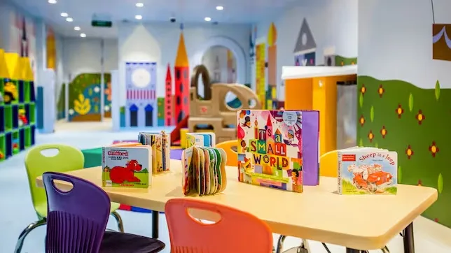 “it’s a small world” nursery!