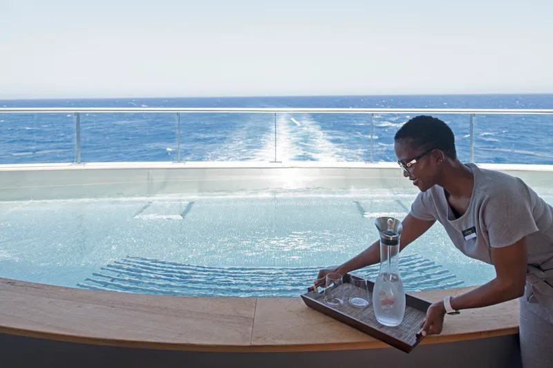 Senses Spa Pool Deck