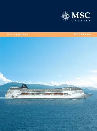 Msc Cruises Msc Armonia Deck Plan