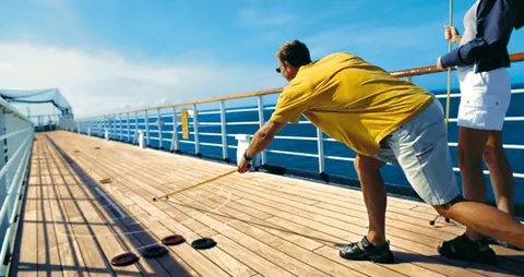 At Sea