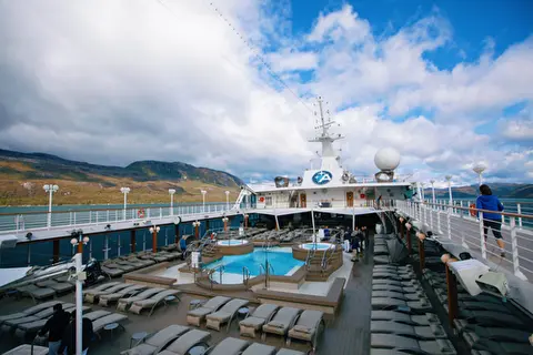 At Sea