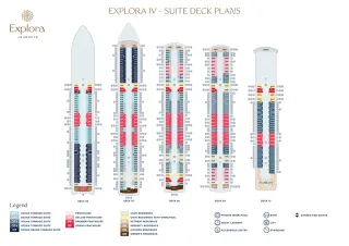 Explora Journey, Explora Iv Deck Plan
