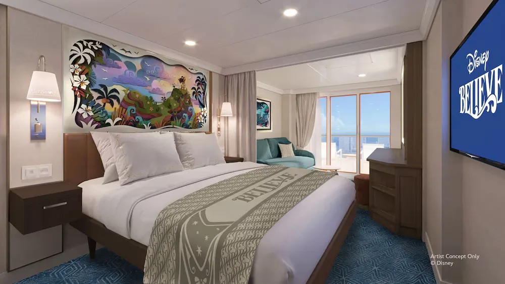 Concierge Family Oceanview with Verandah Stateroom
