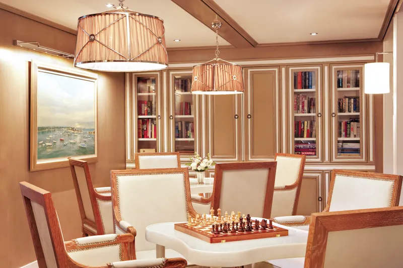 Captains Lounge and Library