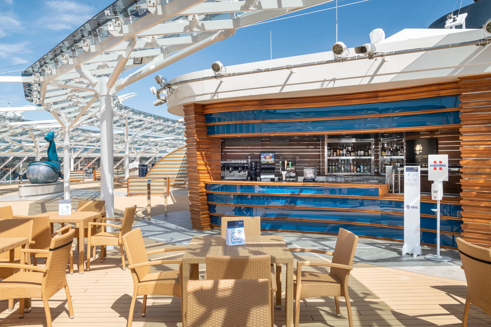 MSC Yacht Club Bar