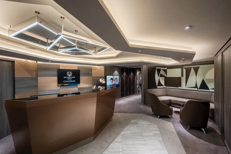 MSC Yacht Club Concierge Area