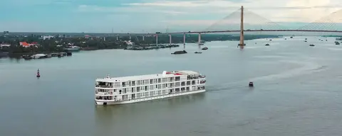Cruising Mekong River
