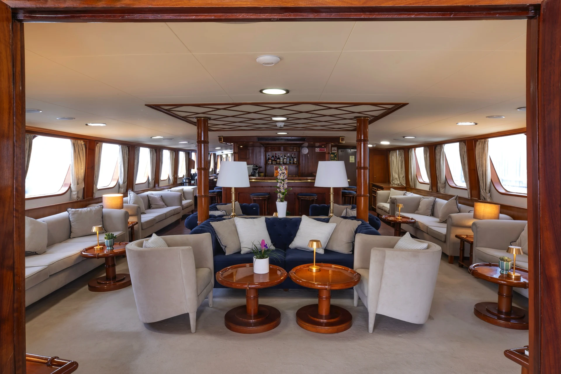 Indoor Bar & Lounge Area