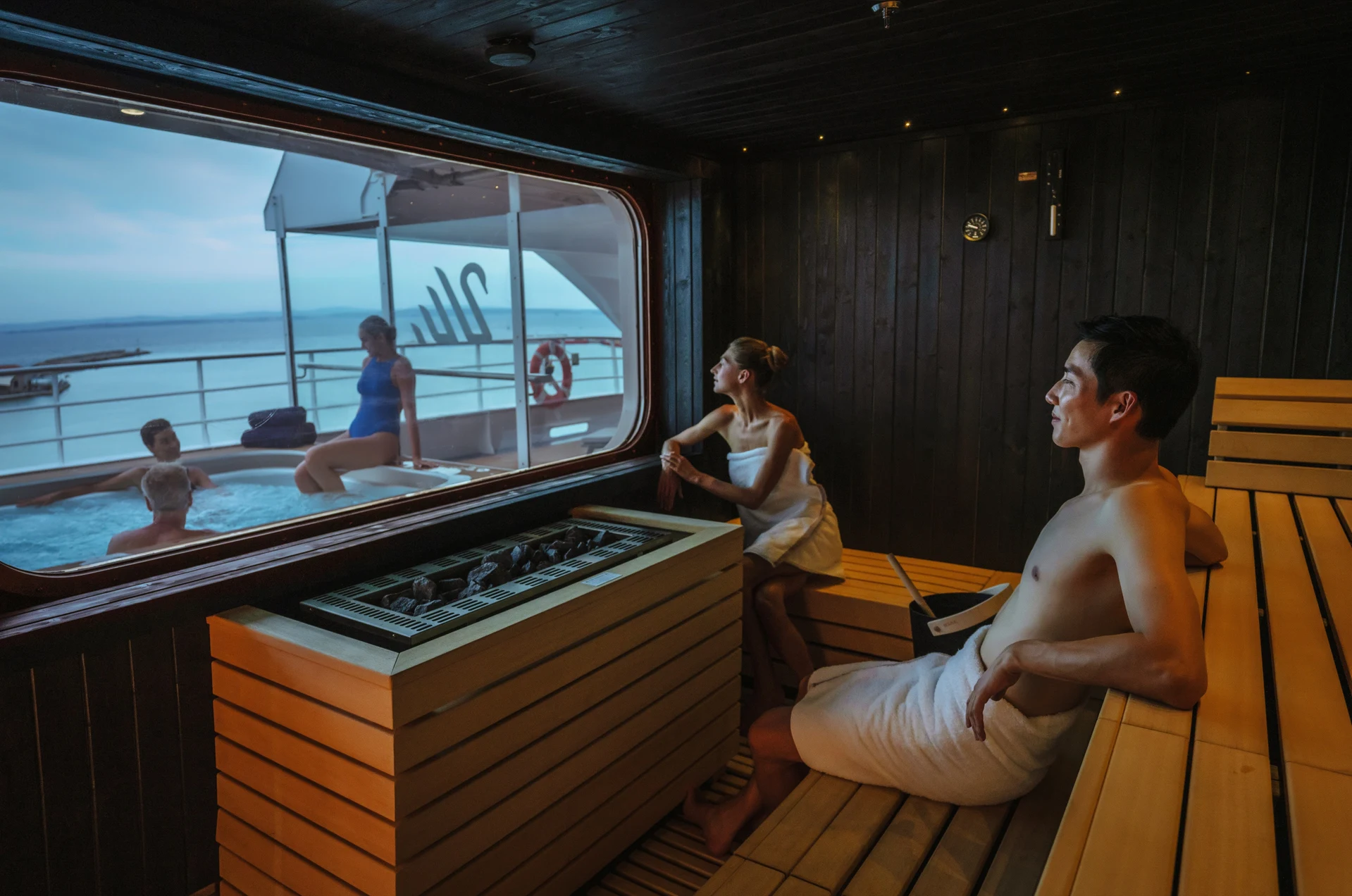 Sauna with a View