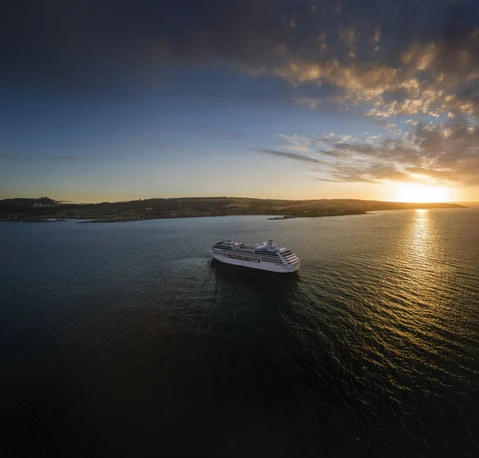 At Sea