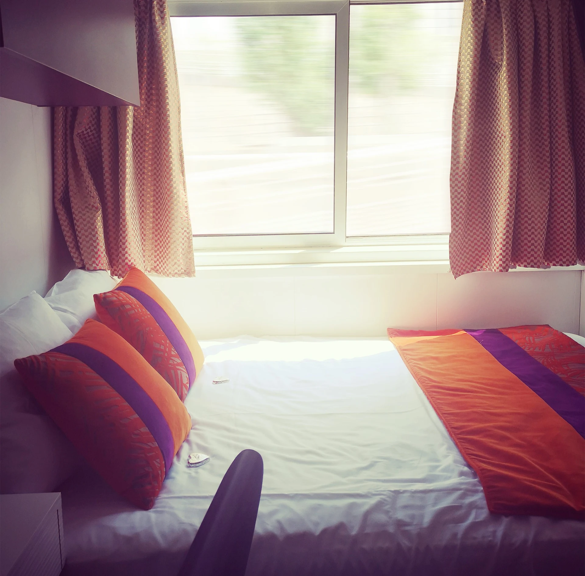 Upper Deck Double Bed - Accessible Cabin