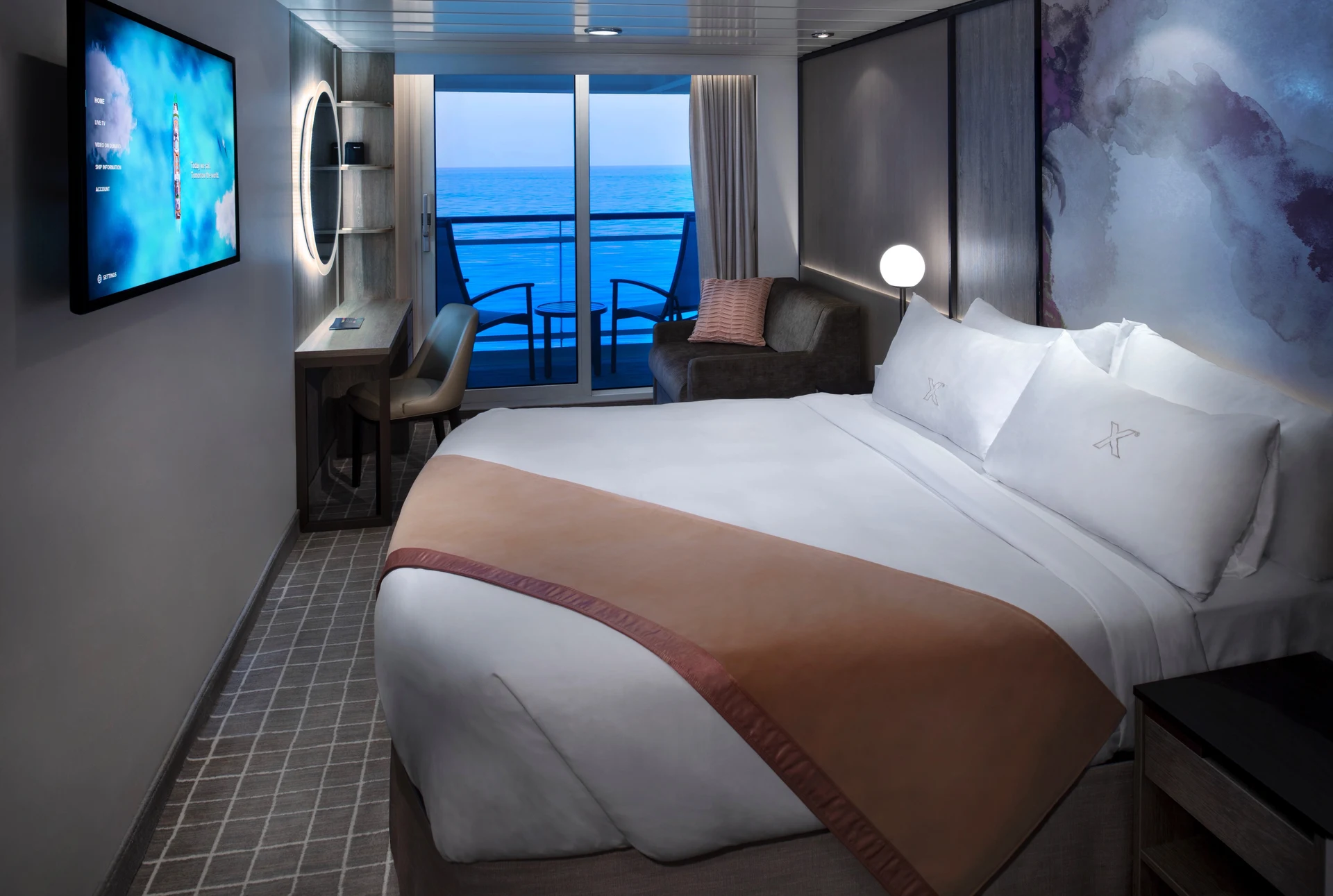 Veranda Stateroom (and Partial View Veranda Stateroom)