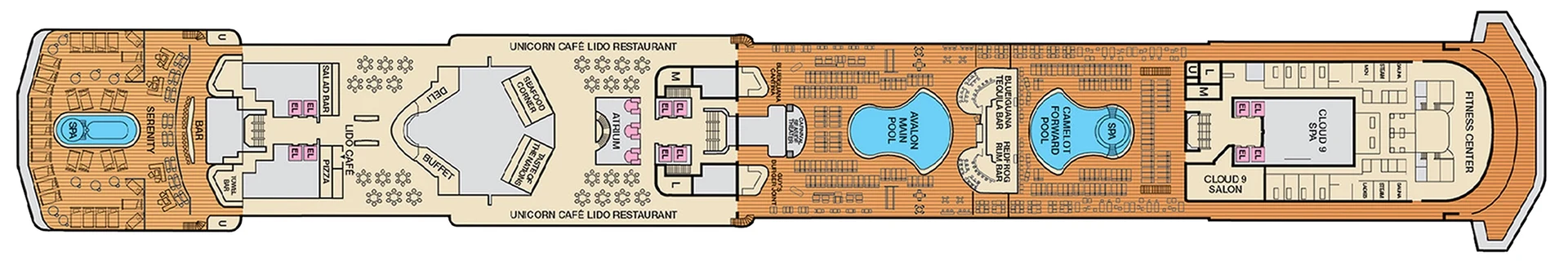 Deck 9 - Lido