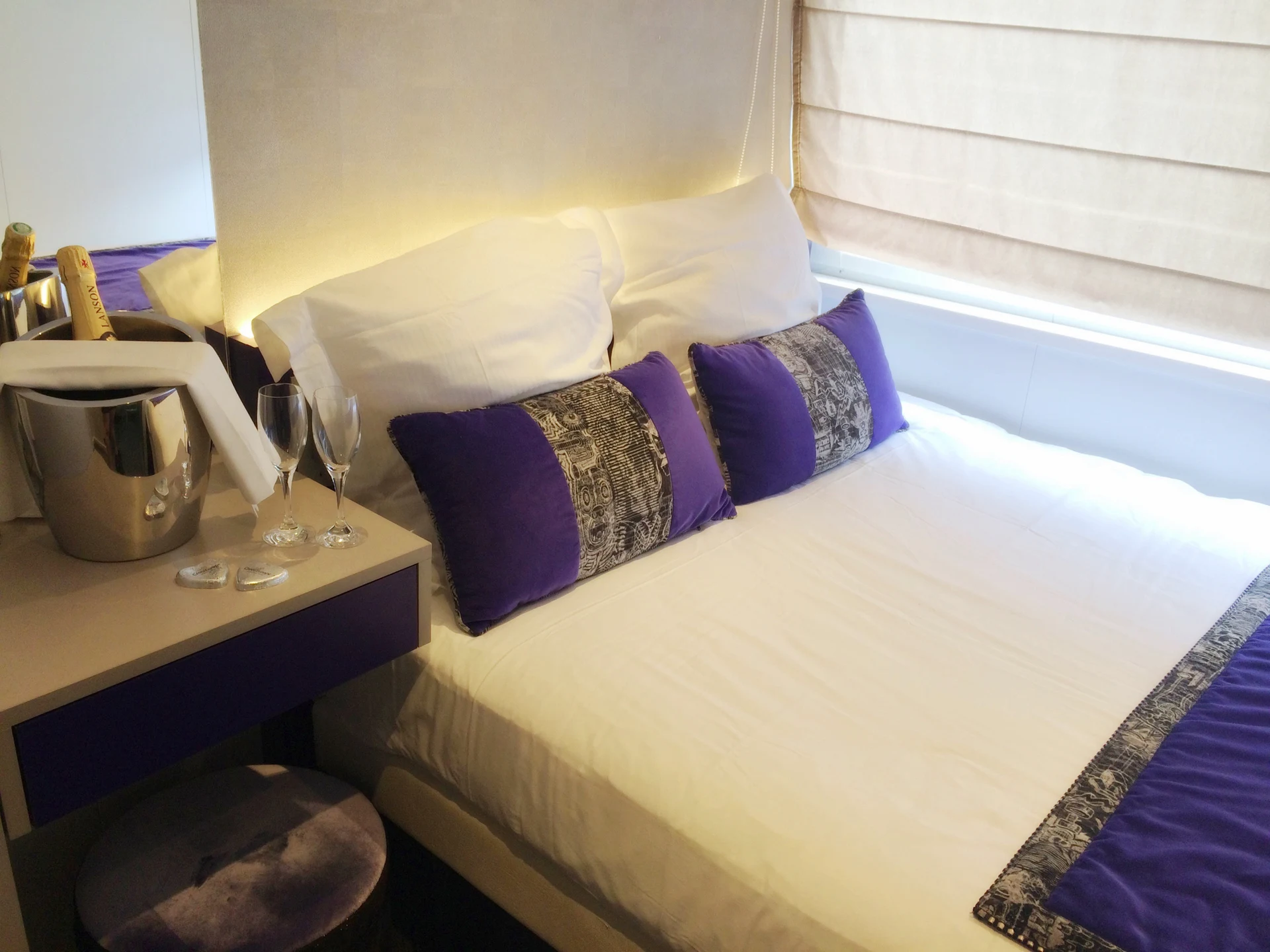 Upper Deck 1 Double Bed - Accessible Cabin