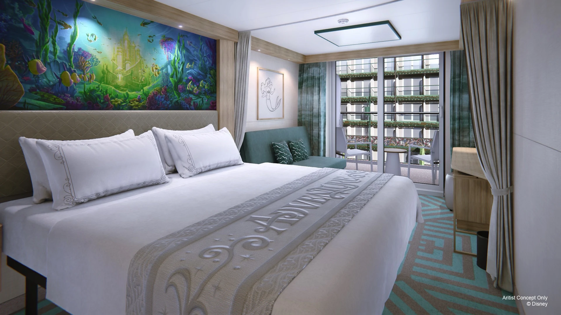Deluxe Garden View with Verandah Stateroom