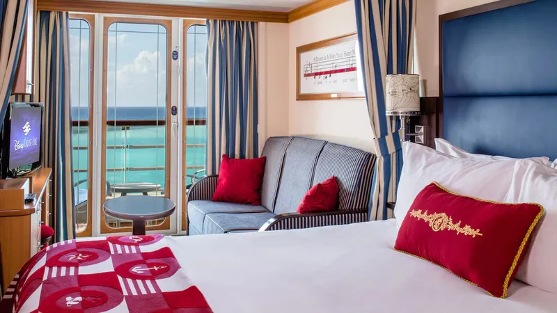 Deluxe Oceanview with Verandah Stateroom