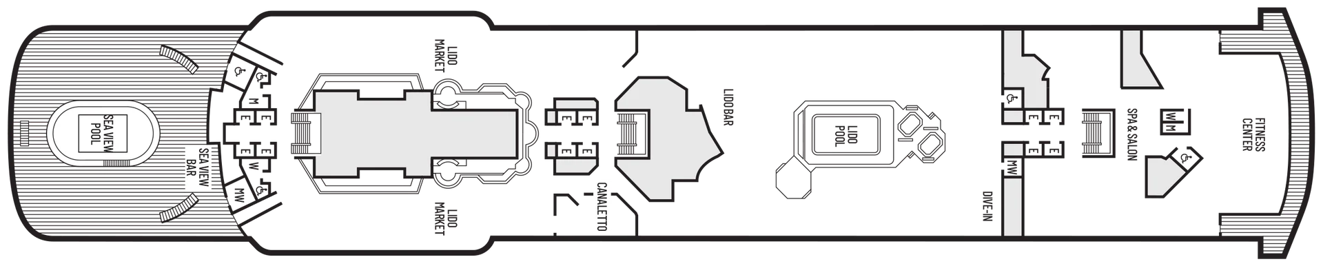 Deck 8 - Lido