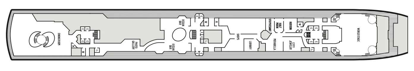 Deck 3 - Promenade Deck