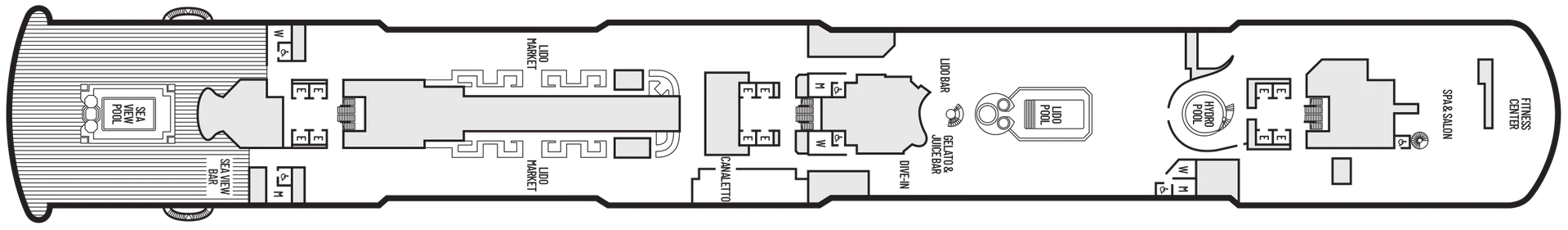 Deck 9 - Lido