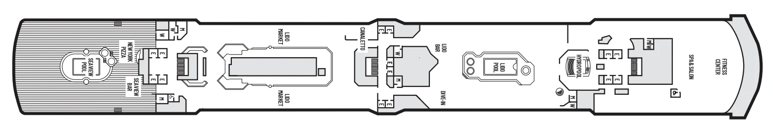 Deck 9 - Lido