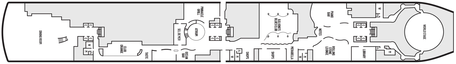 Deck 2 - Plaza