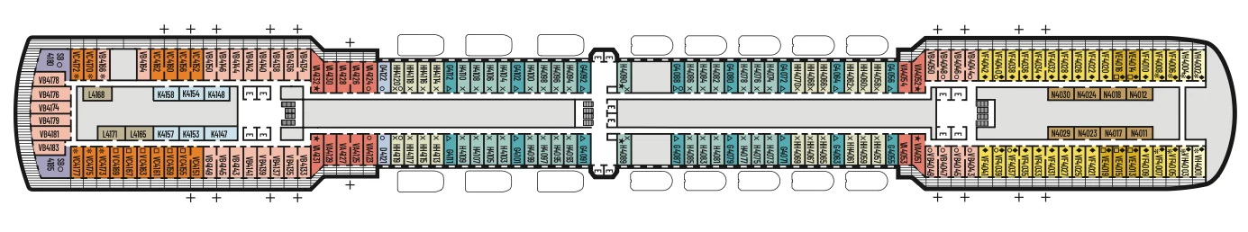 Deck 4 - Upper Promenade