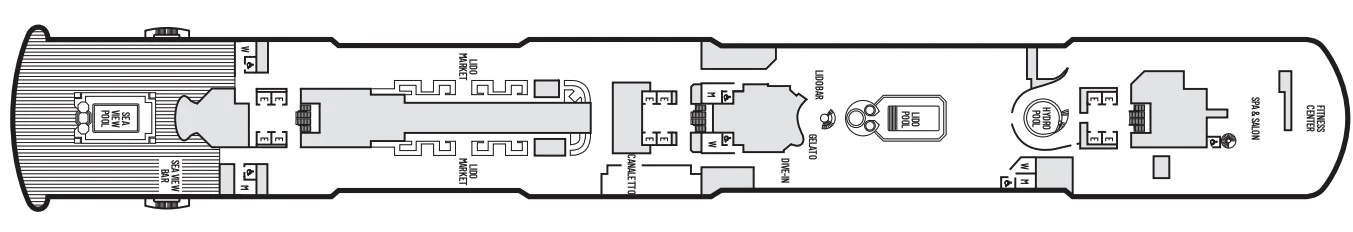 Deck 9 - Lido Deck