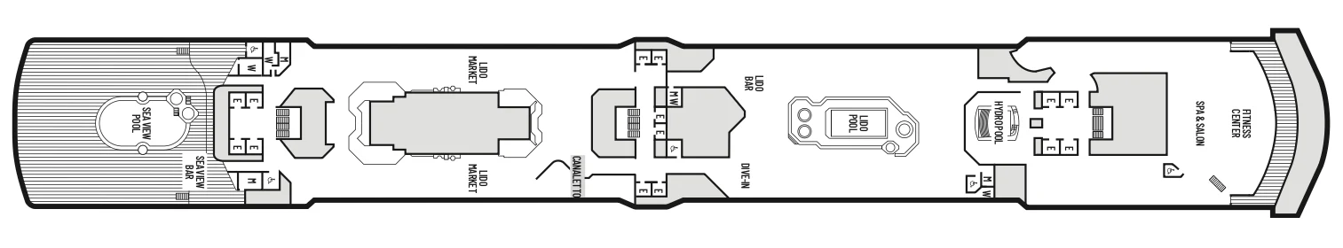 Deck 9 - Lido