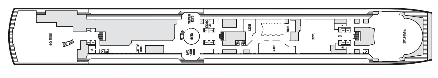 Deck 3 - Promenade Deck