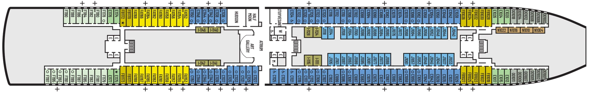Deck 1 - Main Deck